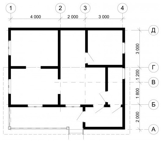 Обложка проекта: Каркасный дачный дом [011.14]