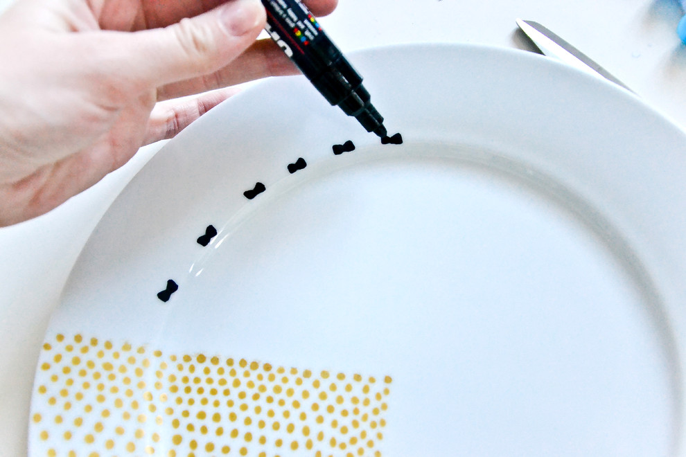 DIY: Как украсить тарелку без лишних затрат