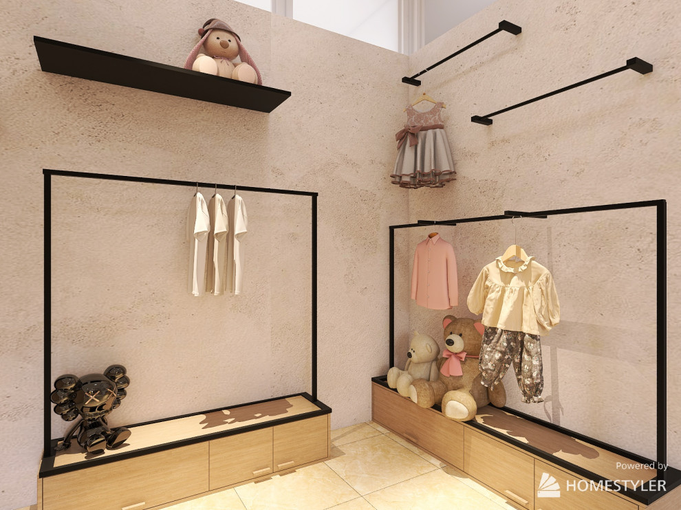 Проект детского магазина, 35 м2