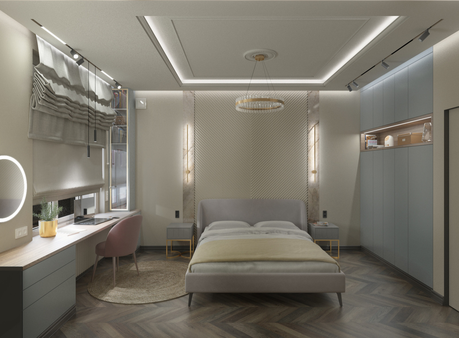 Квартира в доме ар-деко