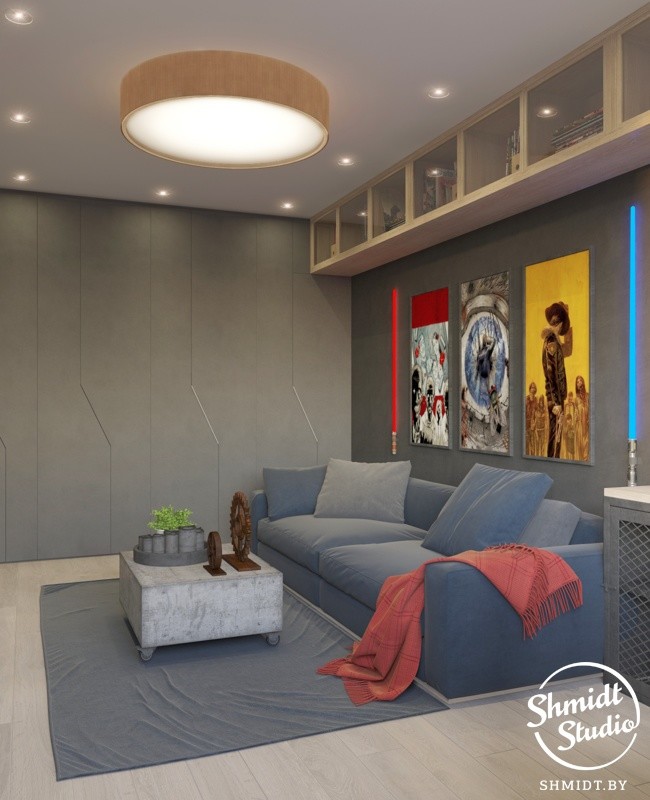 Проект "Коллекционный" для архитектора, 36м.кв.