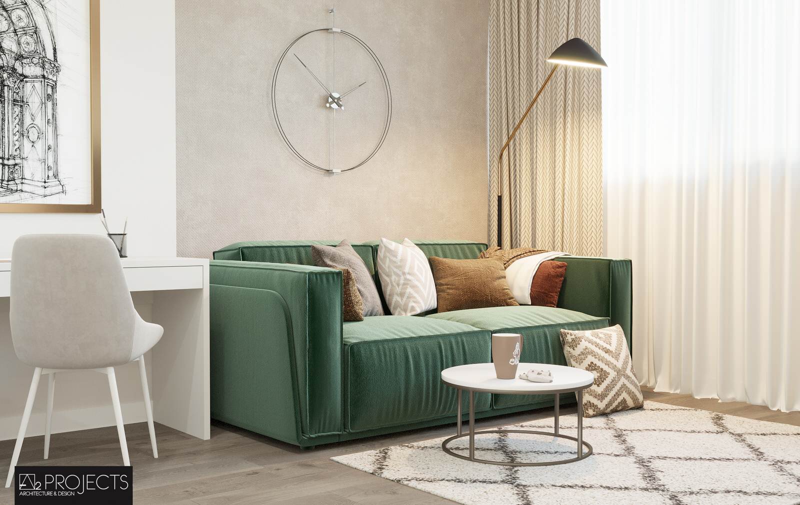 Двухуровневая квартира 140 м2