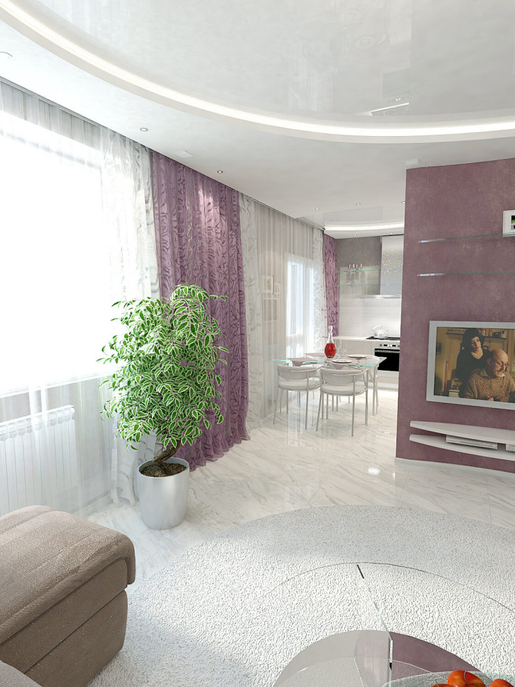 жк Вега. Квартира в светлых тонах