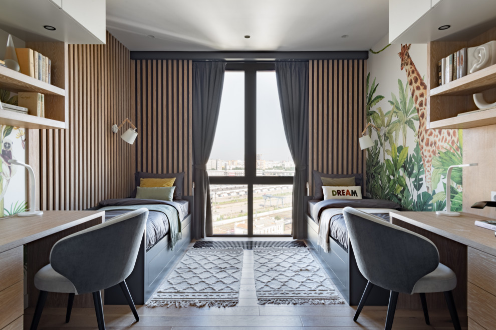 Просторная и современная квартира в ЖК Монодом для семьи с тремя детьми