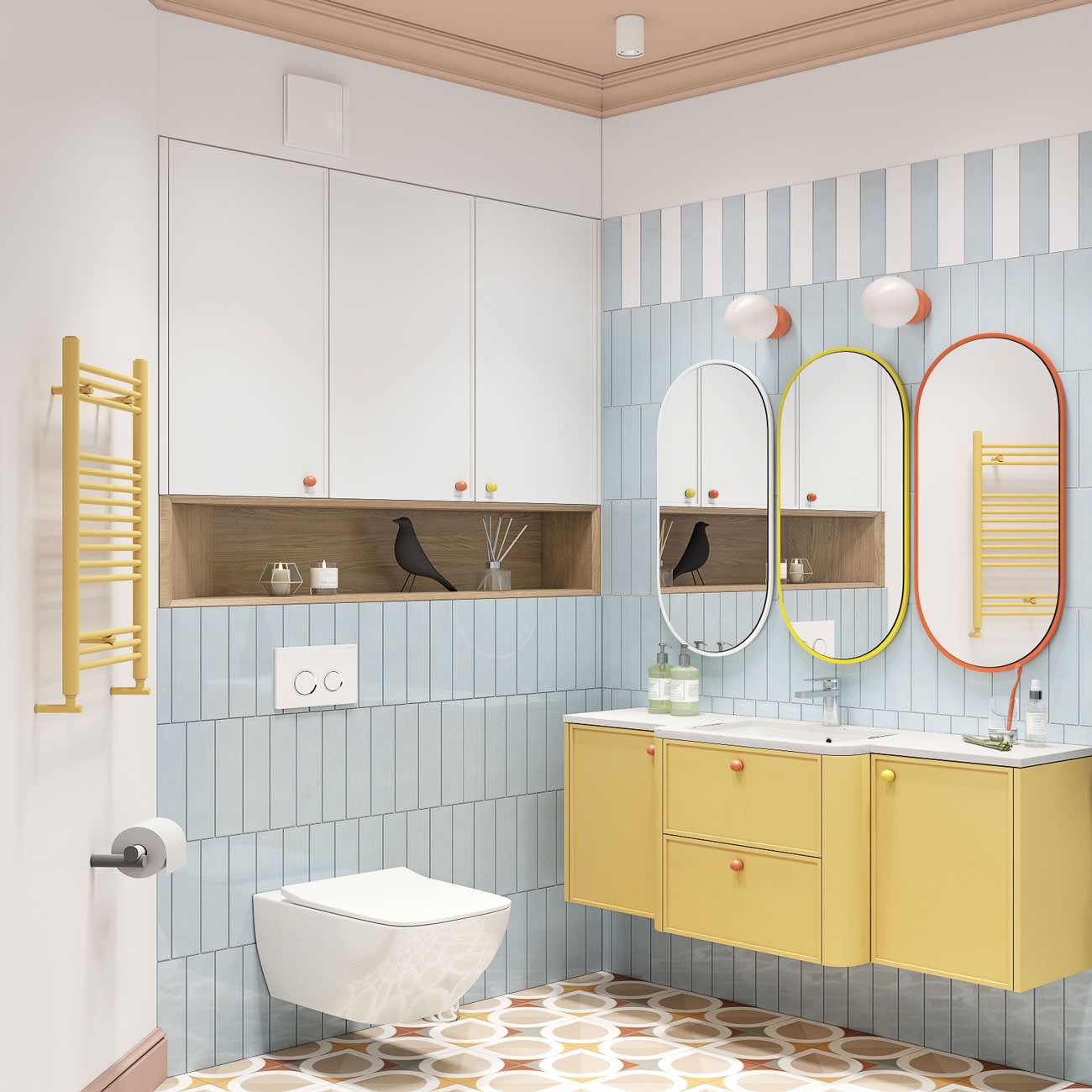 Дизайн интерьера двухуровневой квартиры в г. Раменское