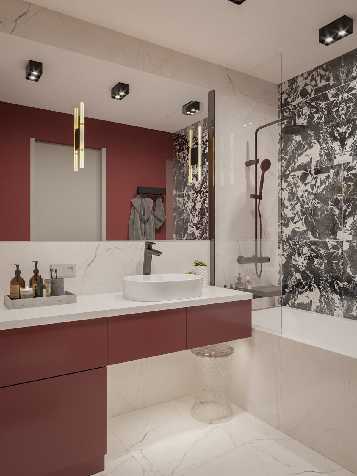 Дизайн квартиры в г. Омске ЖК "Серебряный берег"