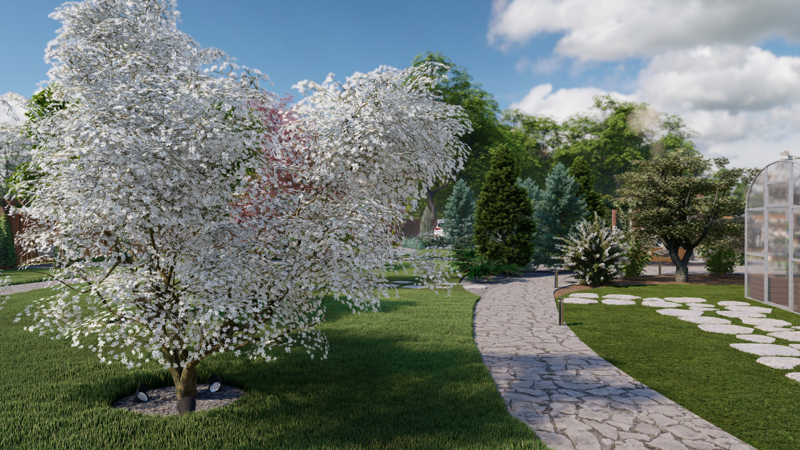 Ландшафтный дизайн в Московской области