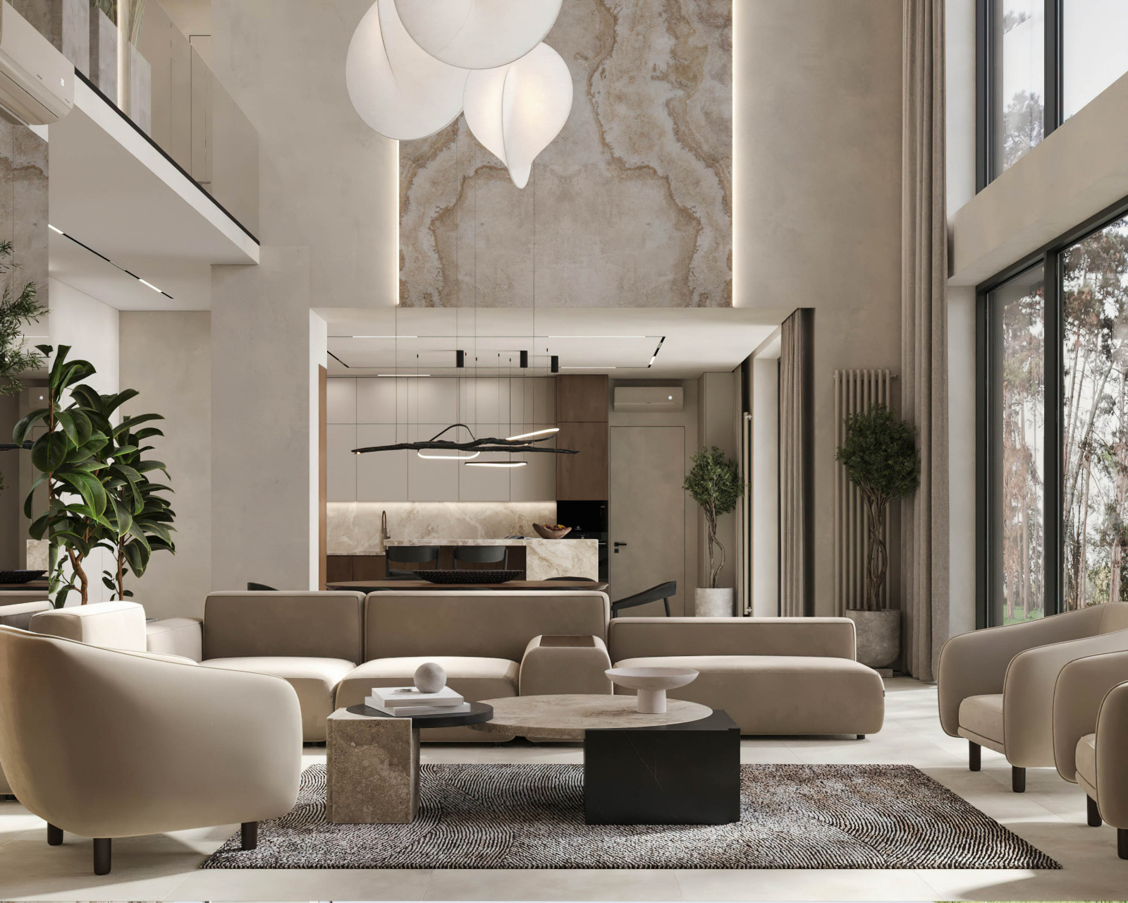 21. Eco house 280м². 1 этаж