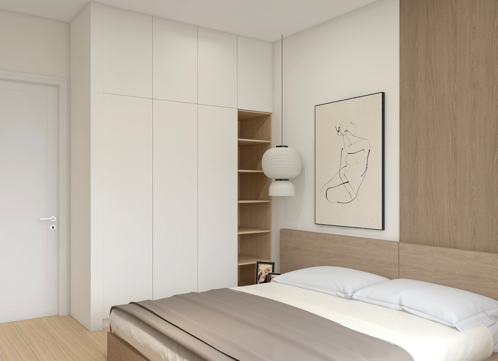 Квартира для любителей  минимализма в природных оттенках