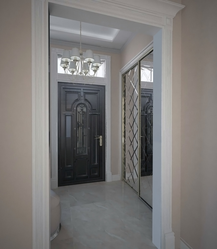 Таун хаус в современном стиле с элементами ар деко.