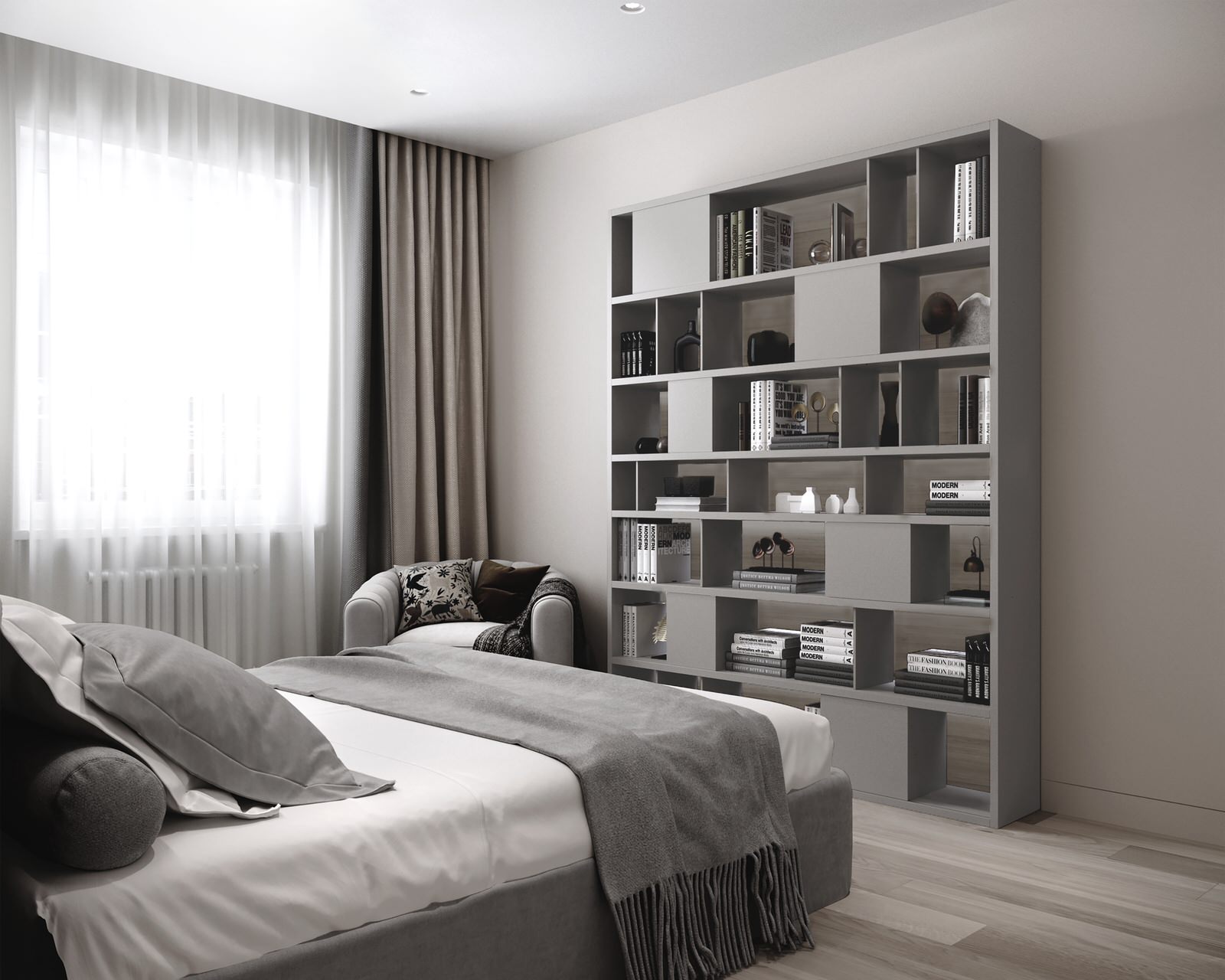 Проект оформления интерьера квартиры 70 кв.м