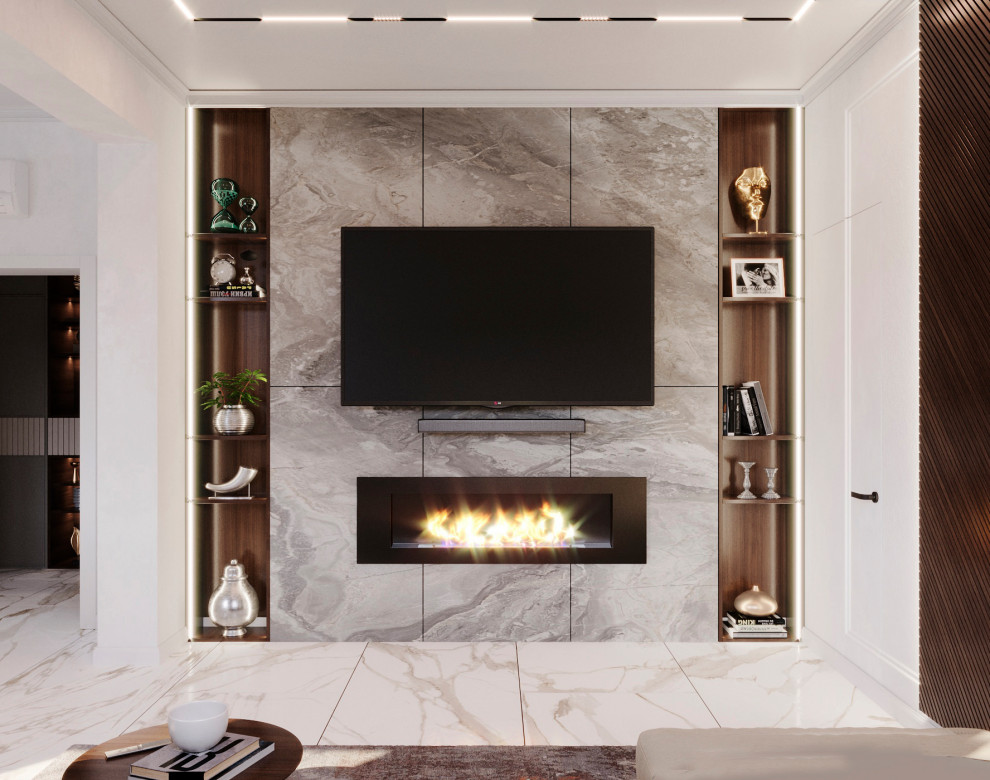 Гостиная в частном доме