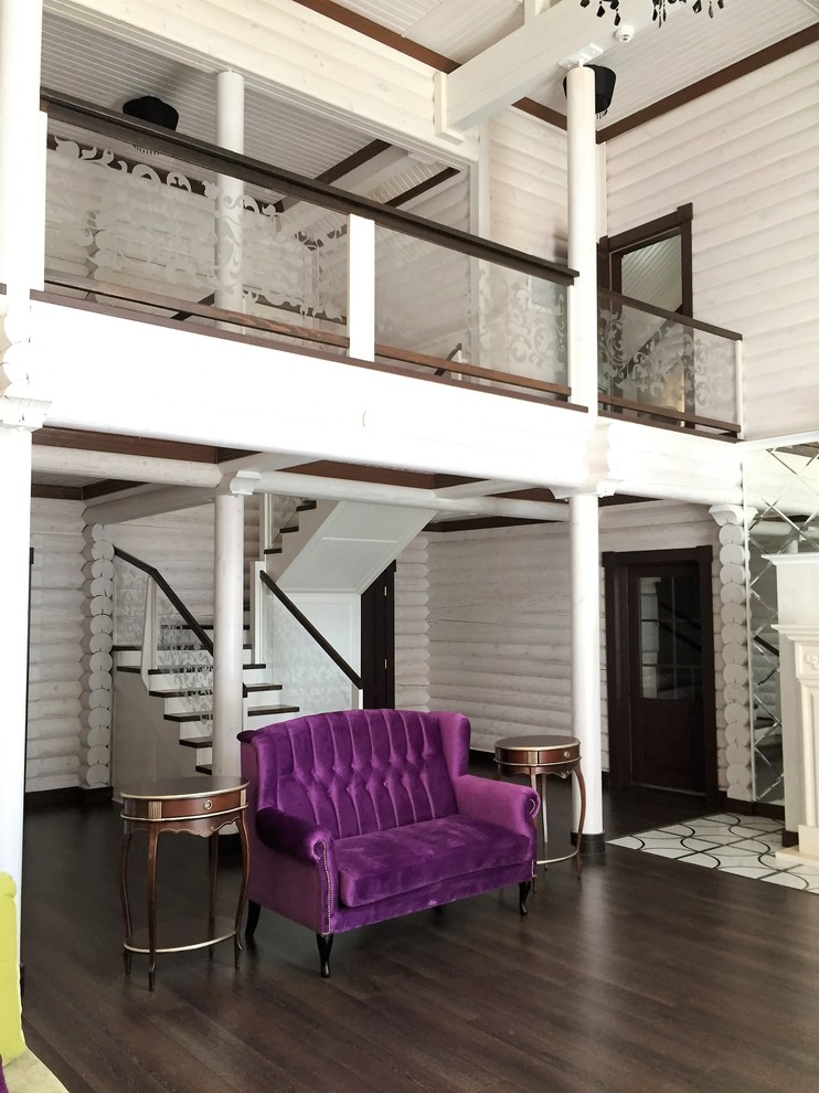 Обложка проекта: Белоснежный дом в сосновом бору