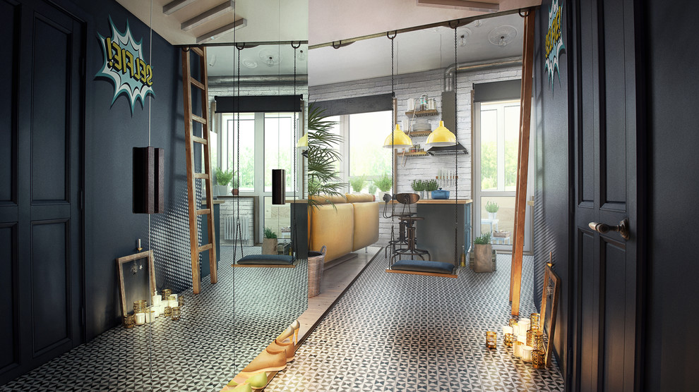 Яркий чердак