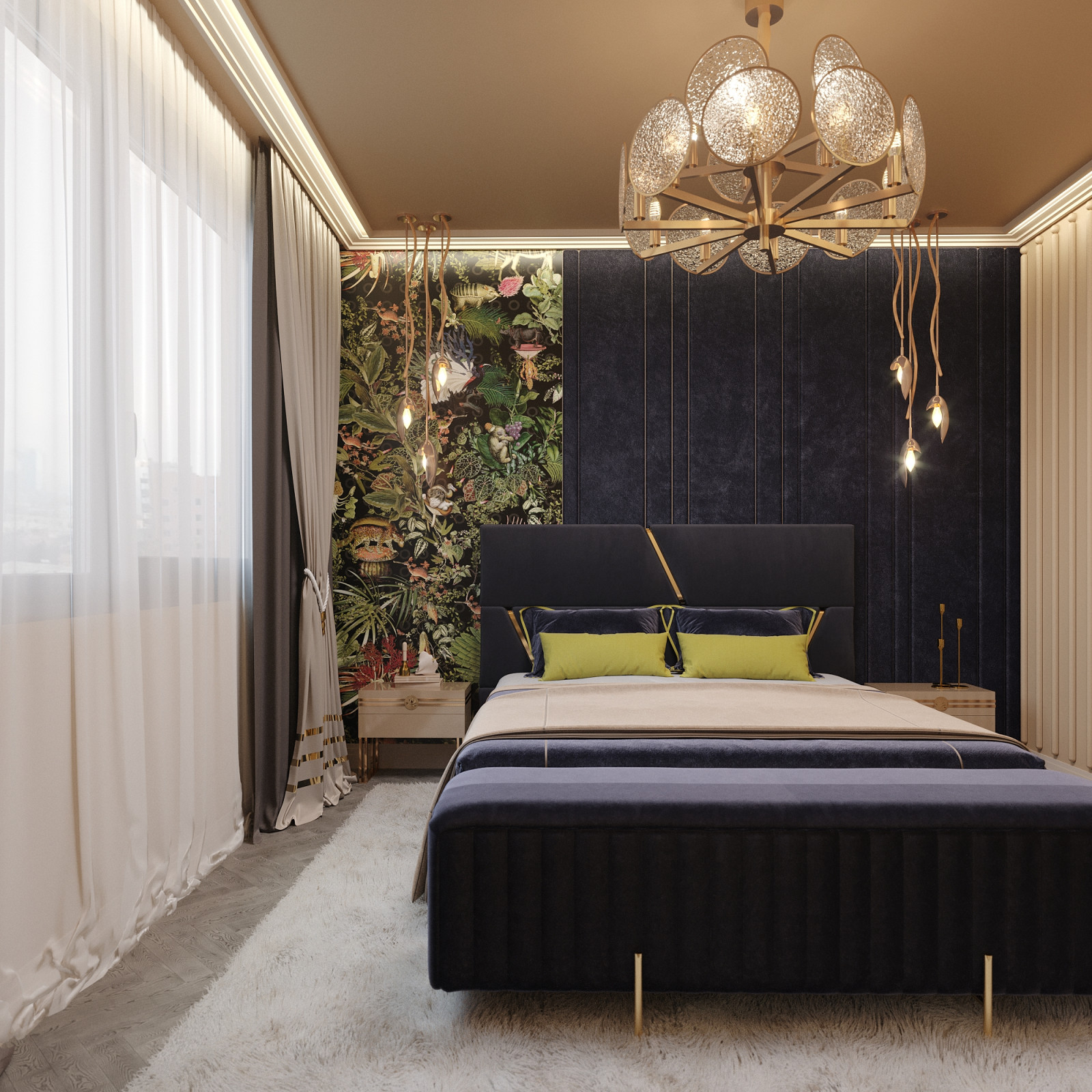 Трехкомнатная квартира Солнечный остров