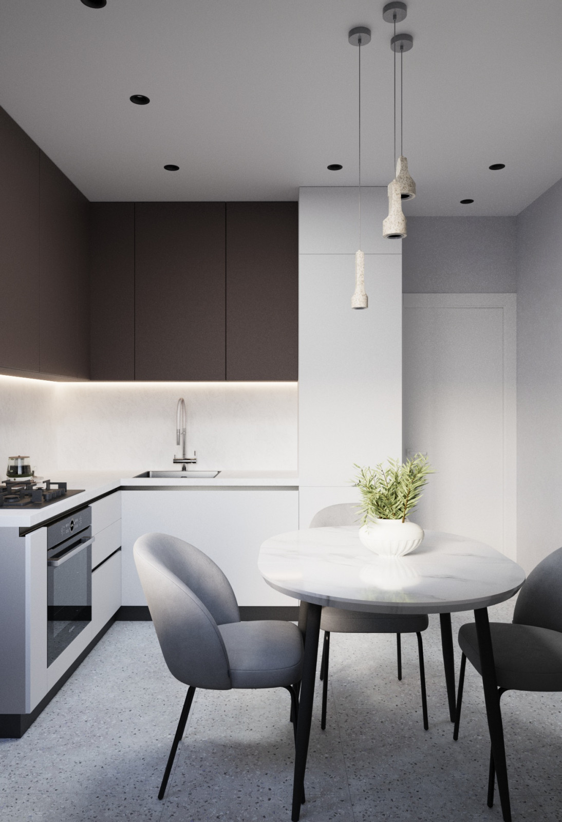 Дизайн-проект квартиры 60 кв.м.