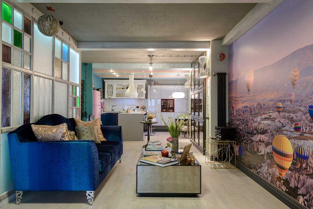 Квартира в стиле фьюжн