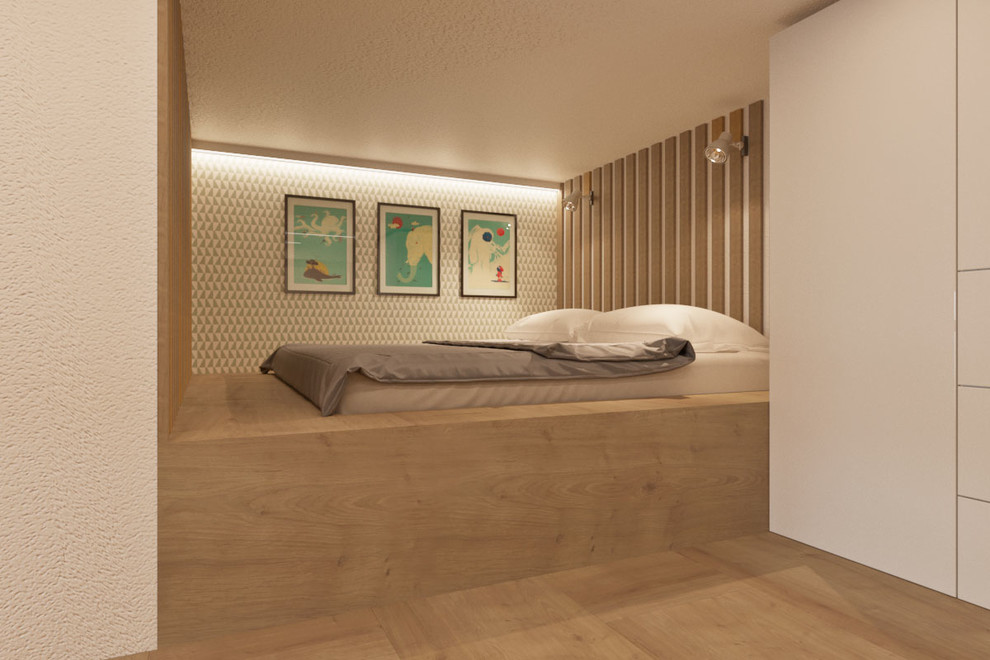 Однушка с антресолями