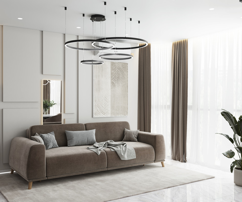 Дизайн квартиры сложной планировки