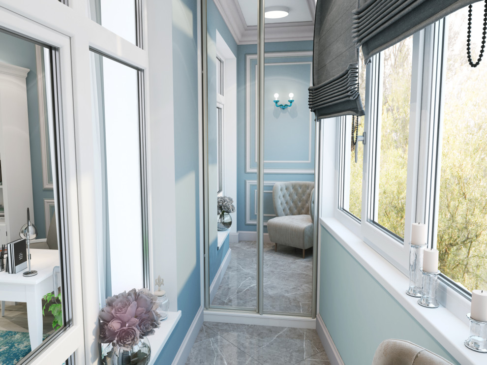 Обложка проекта: Неоклассика в интерьере двухкомнатной квартиры