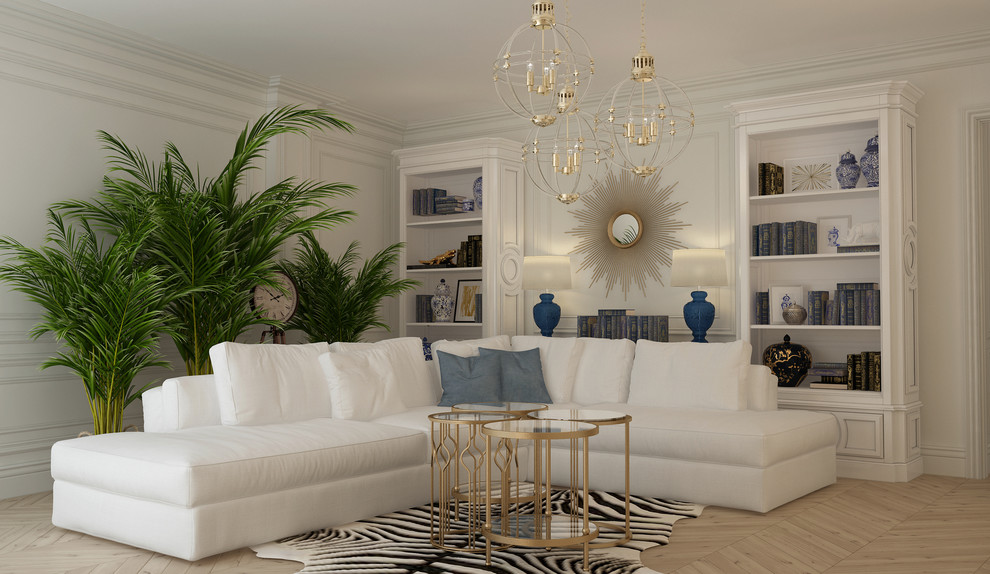 Обложка проекта: 2-ух комнатная квартира в стиле Ар Деко.