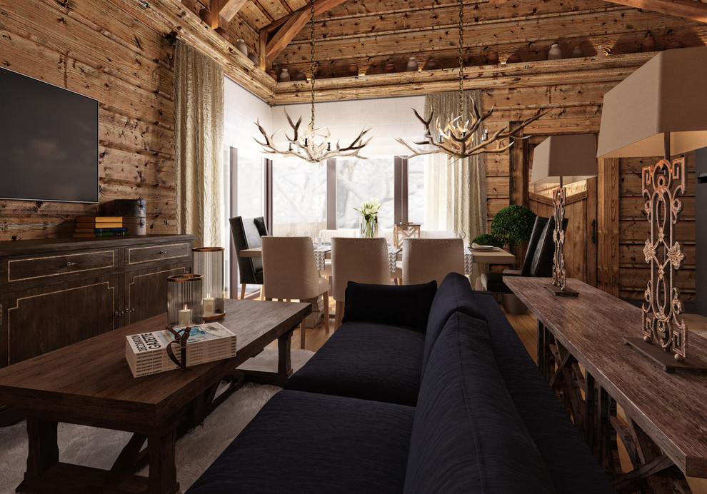 Гостиная - кухня вид 1