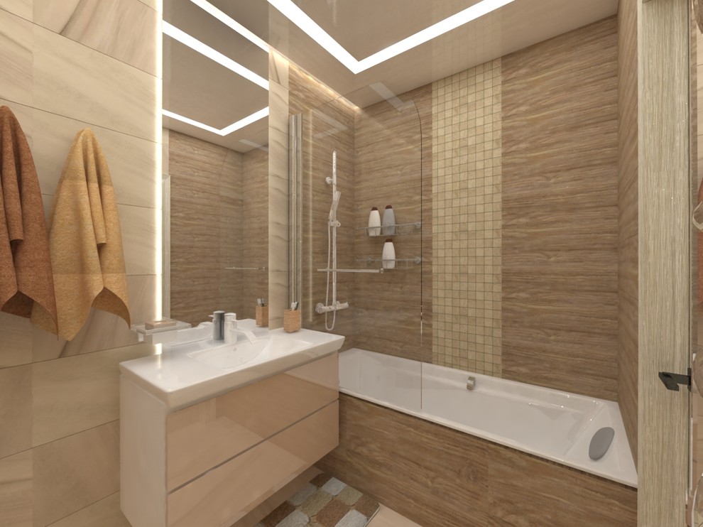 яркая квартира для молодой семьи