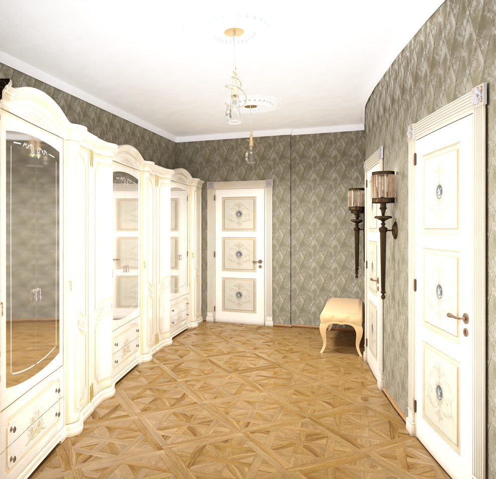 прихожая комната в стиле классическое арт деко