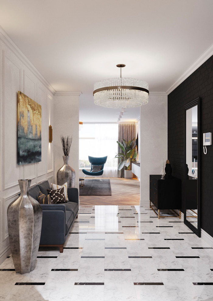 Проект квартиры "Современная графика"