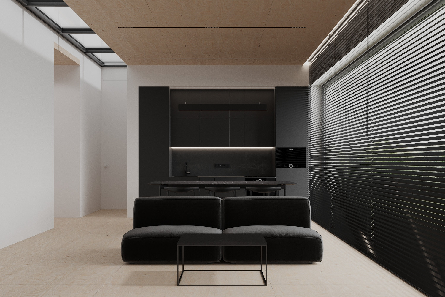 Обложка проекта: Скандинавский дом с футуристичным интерьером