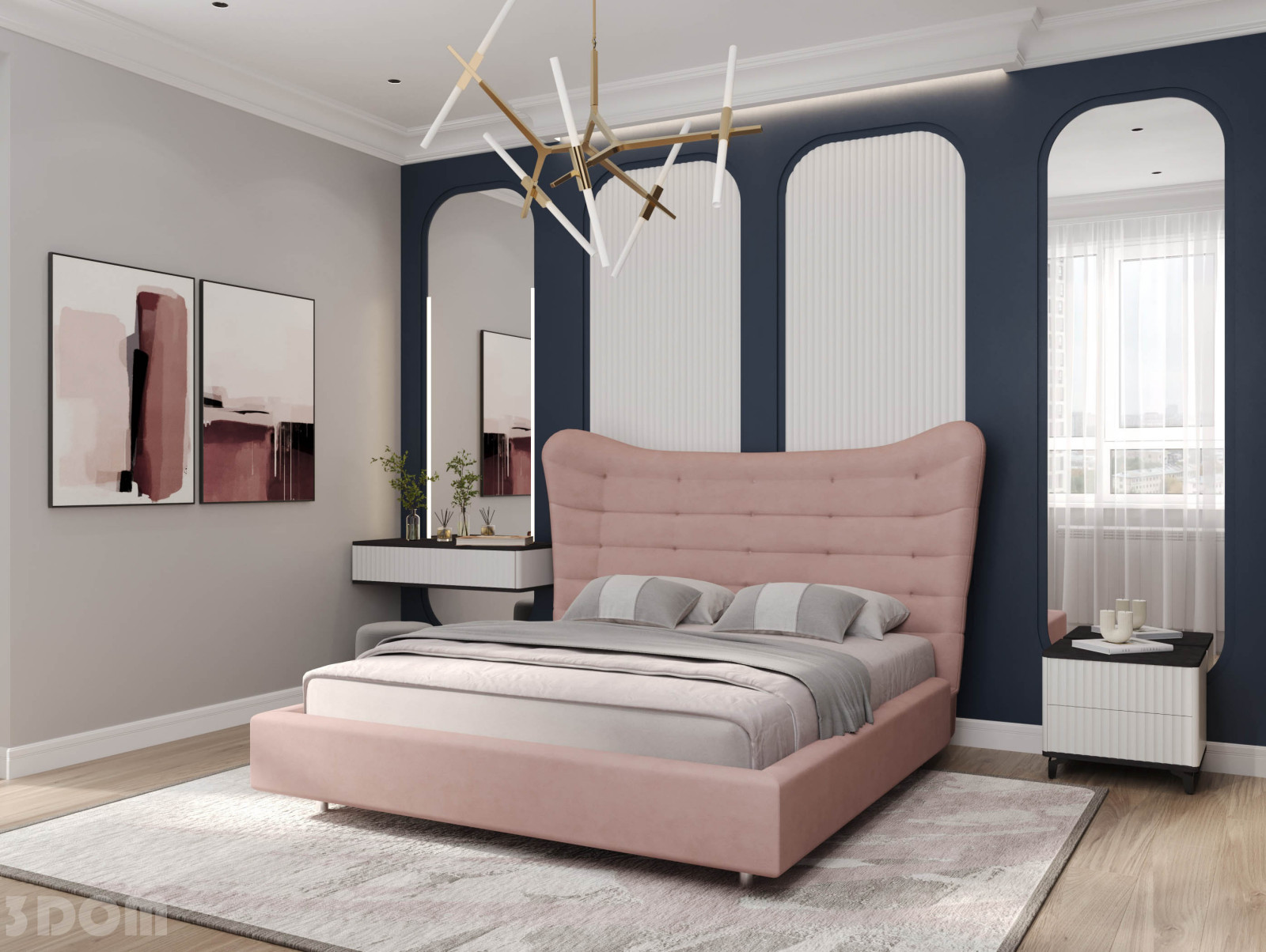 КВАРТИРА ЖК "ТАЙМС" 70кв.м  | 3DOM