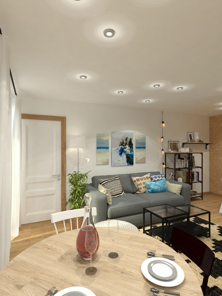 Обложка проекта: Квартира в скандинавском стиле