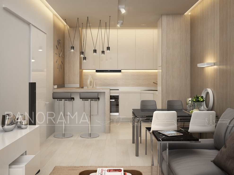 Обложка проекта: Проект квартиры "евродвушки" S - 50 кв.м.