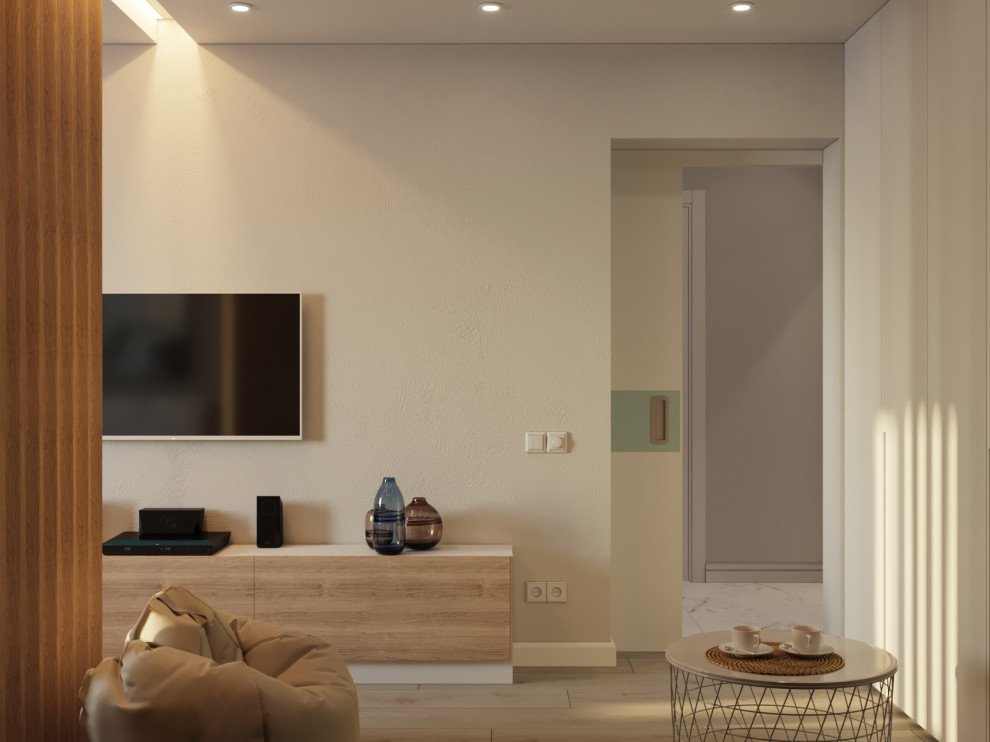 Дизайн-проект 1 комнотной квартиры