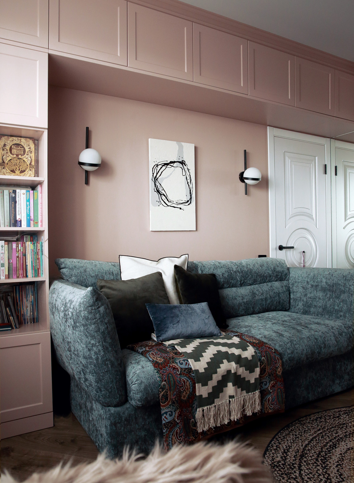 Розовый рассвет фото