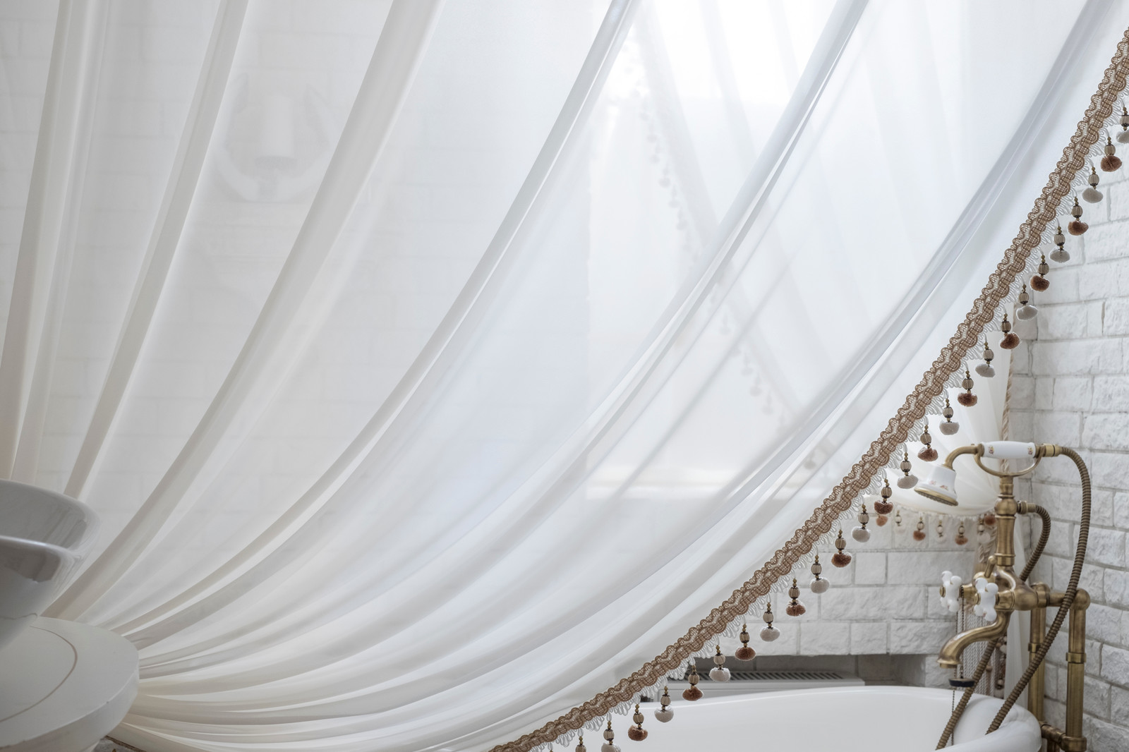 Интерьерный текстиль для ванной