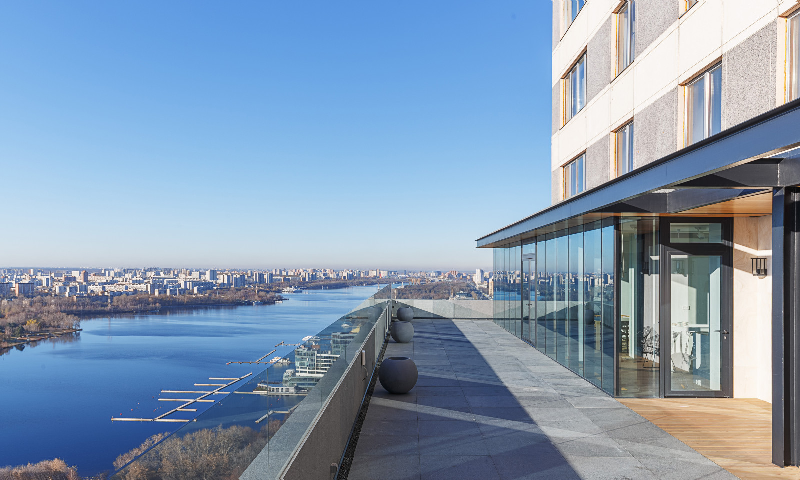 Квартира с панорамным видом на Москву