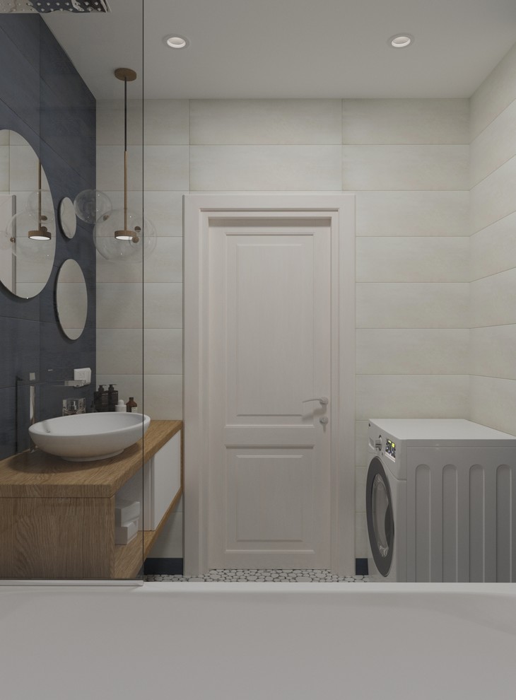 Дизайн ванной комнаты проект "И"