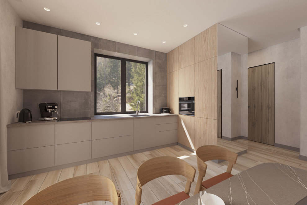 Загородный дом с ярким интерьером