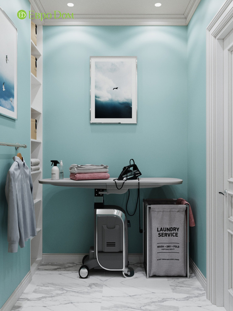 Дизайн четырехкомнатной квартиры 110 кв. м в стиле неоклассика. Фото проекта