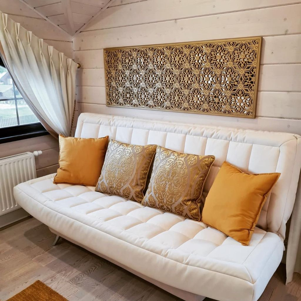 Панно из МДФ  с золочением