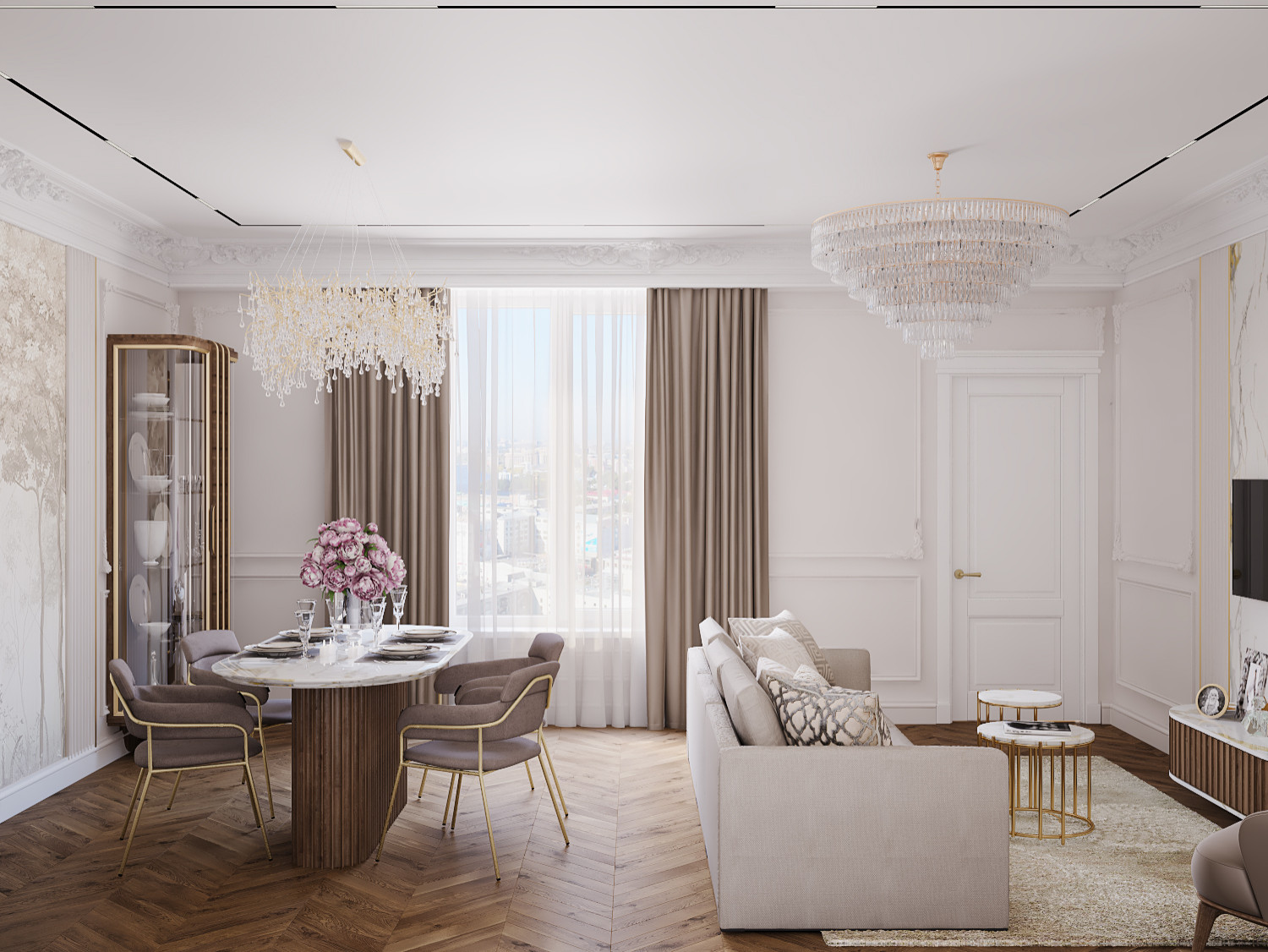 Проект квартиры в жк Дыхание