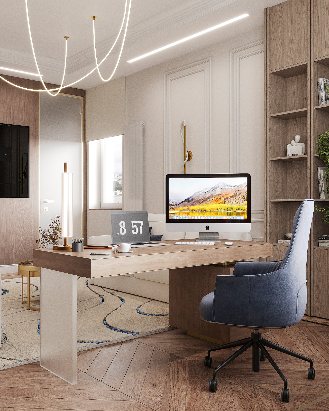 Дизайн квартиры в ЖК "Наследие",  г.Тула