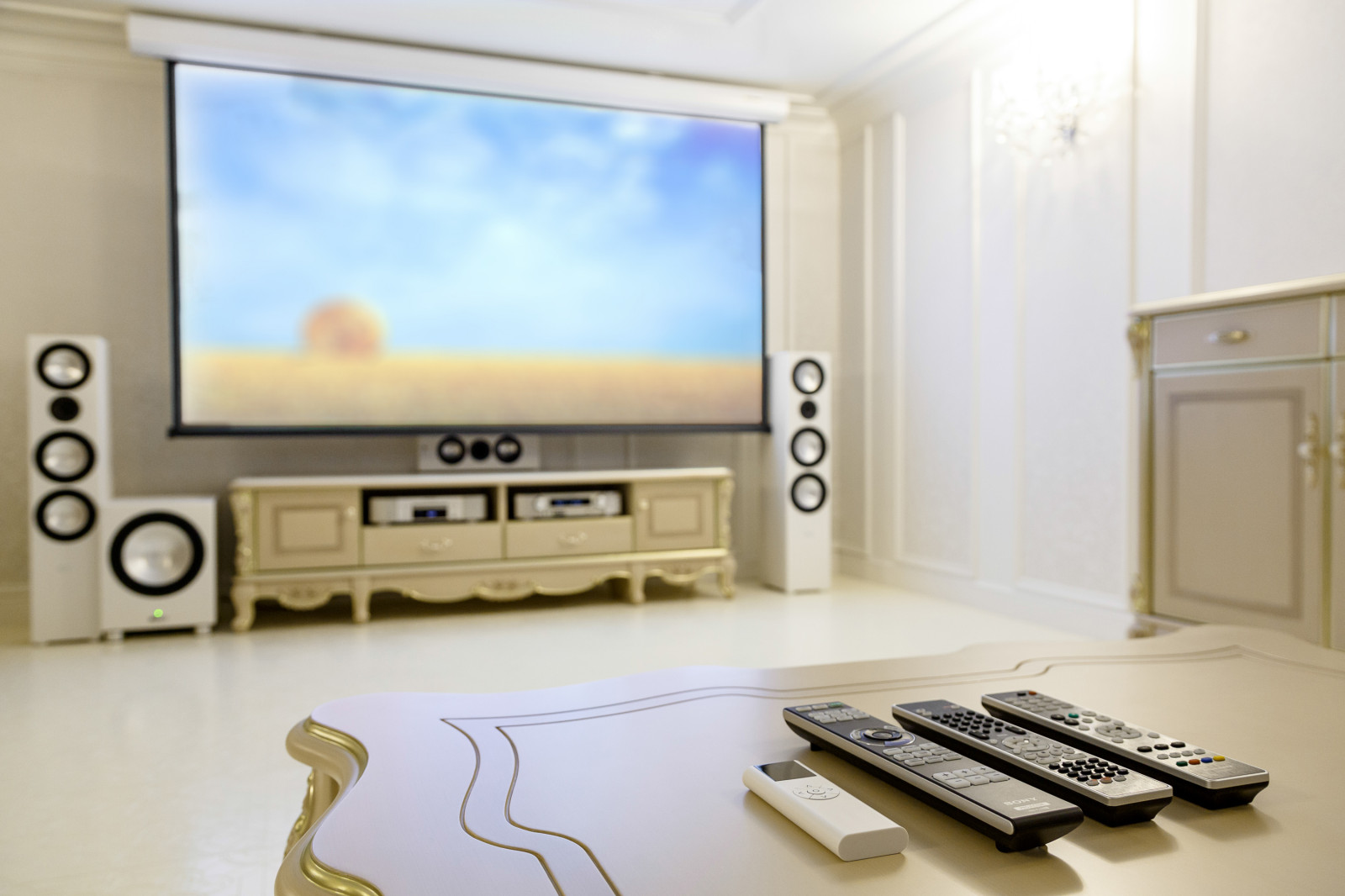 Гостиная-кинотеатр