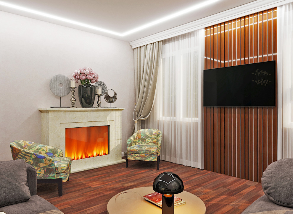 Дом с.Нижегородка (гостинная)