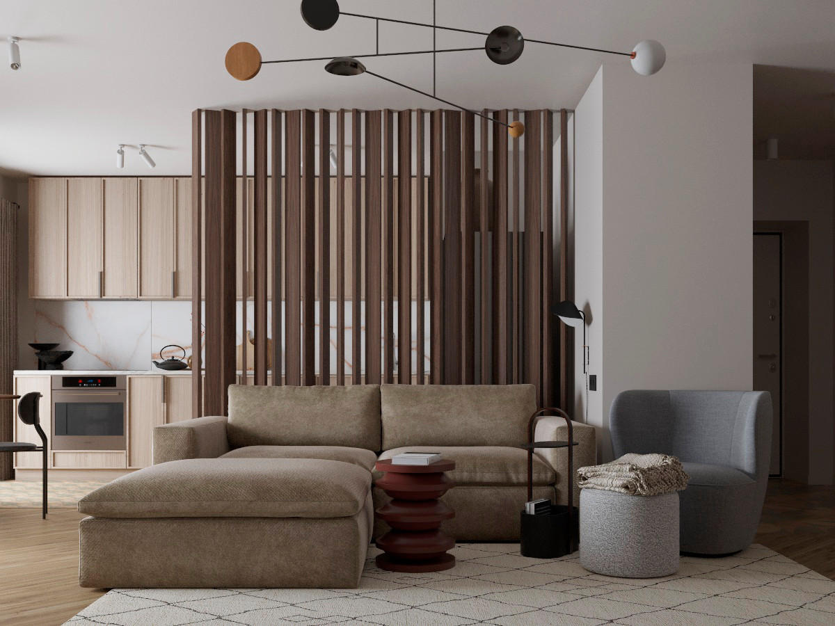 КВАРТИРА В СКАНДИНАВСКОМ СТИЛЕ