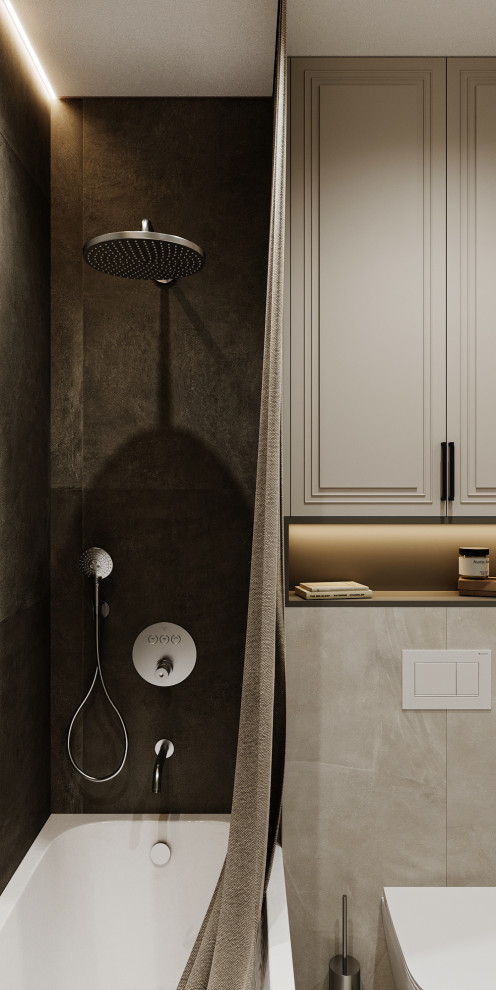 Интерьер квартиры в ЖК "Метрополия"