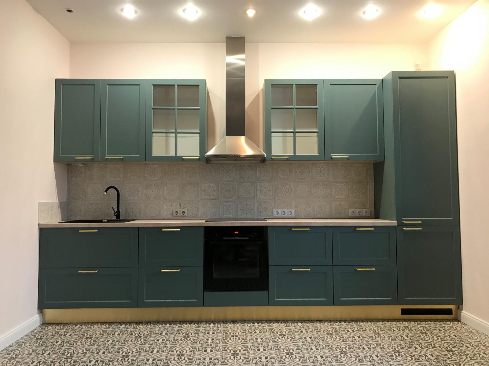 Кухня в загородном доме