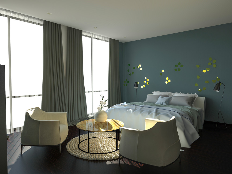 Интерьер спальной комнаты