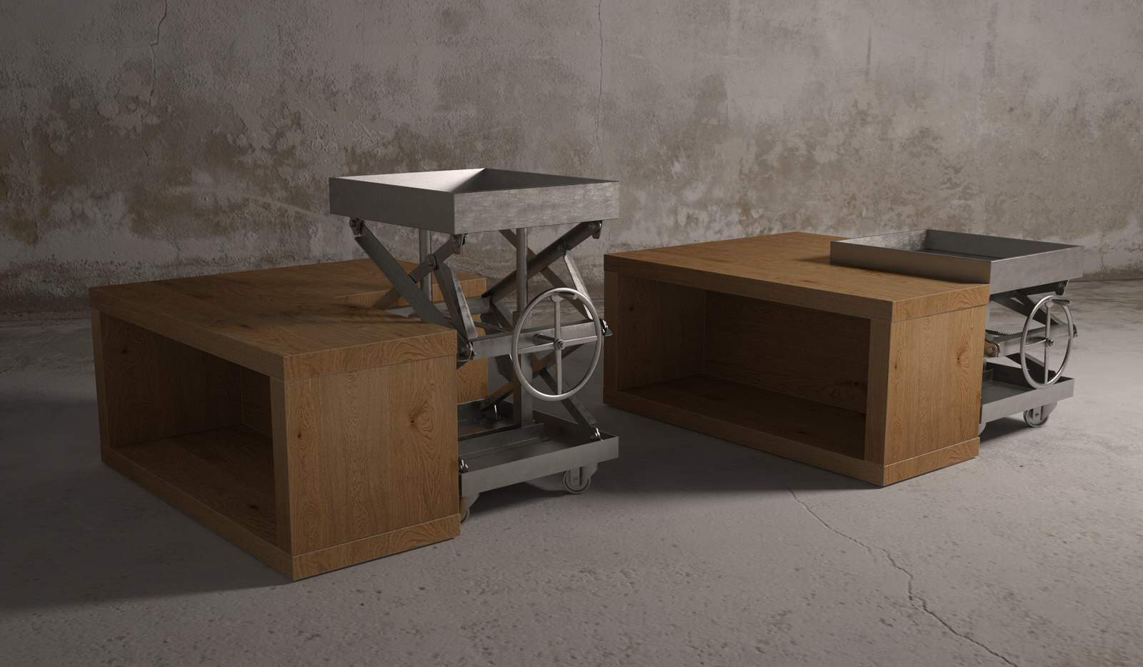 Обложка проекта: Моделирование и визуализация складного столика